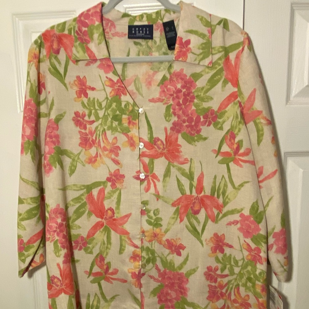 Liz Claiborne / Horse Large Top